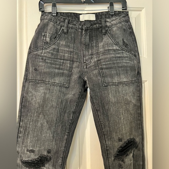 One Teaspoon Truckers Mid Waist Straight
Leg Denim Jeans size 26 AU/ 4 US NWT - Picture 9 of 13